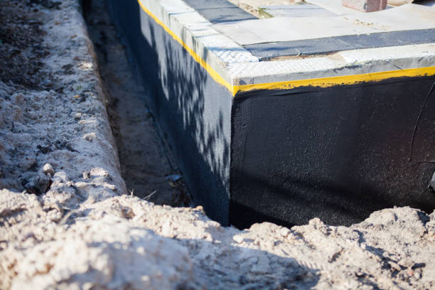 Residential Exterior Waterproofing installation at a Vandiver, AL home by SJ Waterproofing Pros